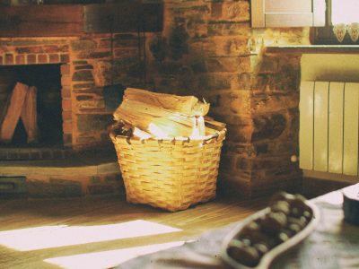 Chimenea del apartamento Rosalia de Castro