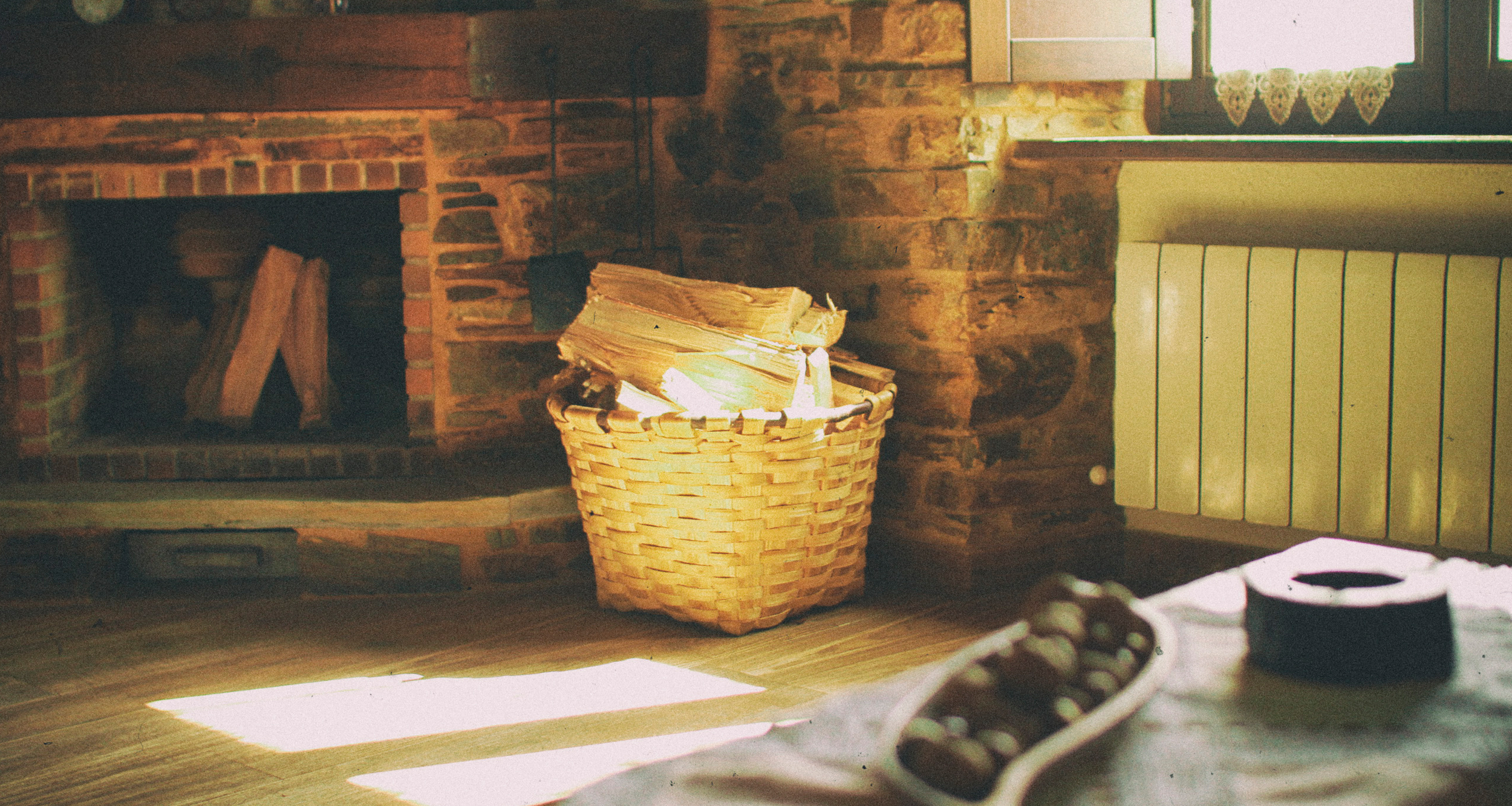 Chimenea del apartamento Rosalia de Castro